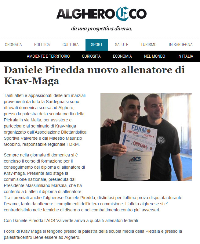 Alghero Eco Daniele Piredda FDKM