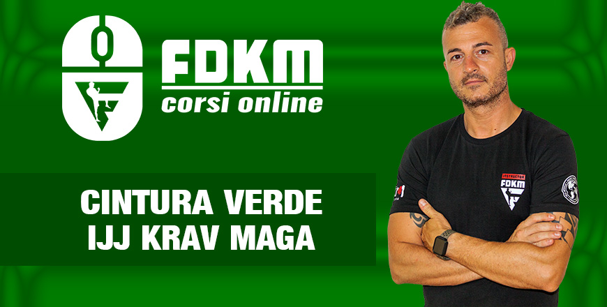 corso online cintura verde ijj krav maga fdkm
